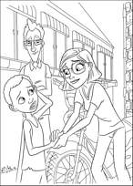 coloriage fernando le jeune indigene linda et tulio